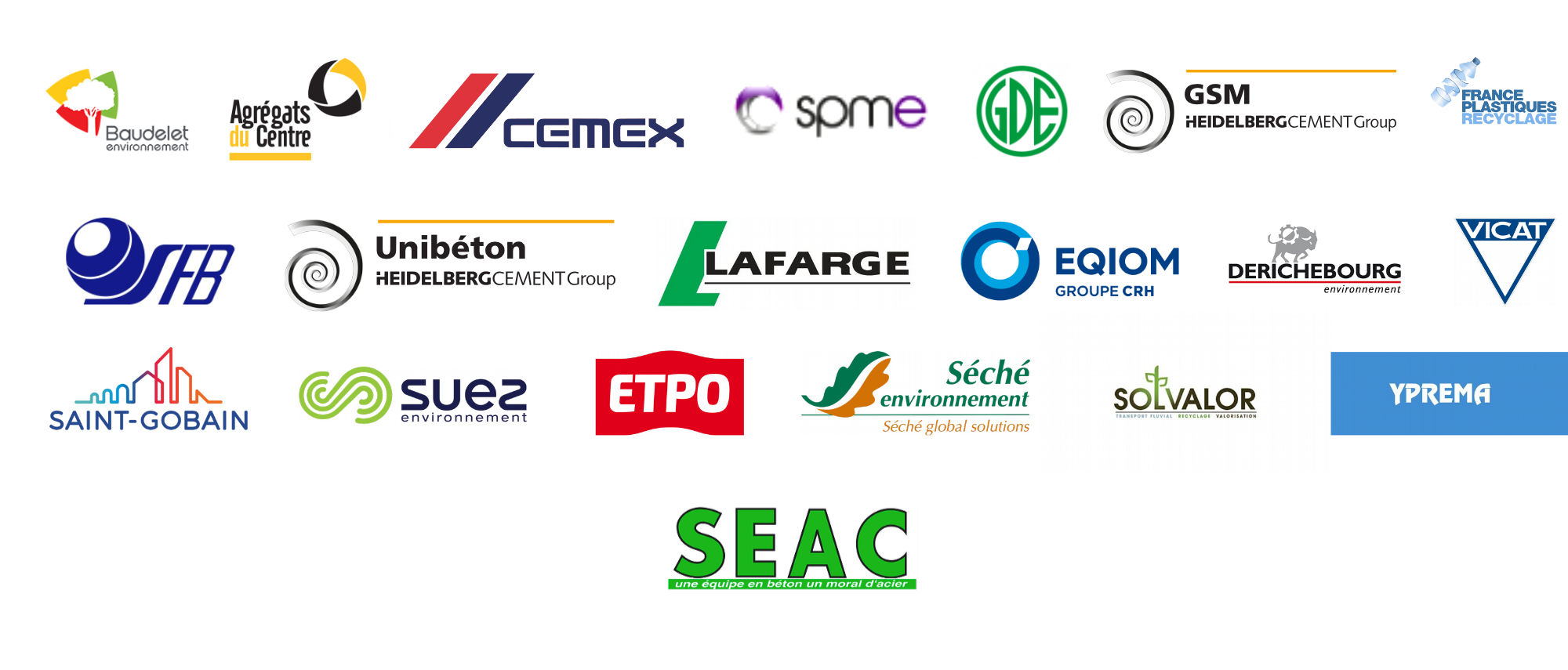 Logos entreprises partenaires